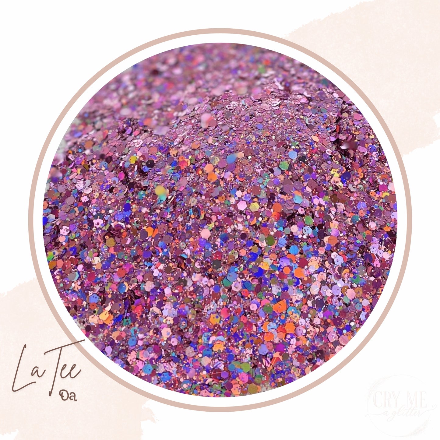 La Tee Da | Mixed Chunky Holographic Glitter - 1lb
