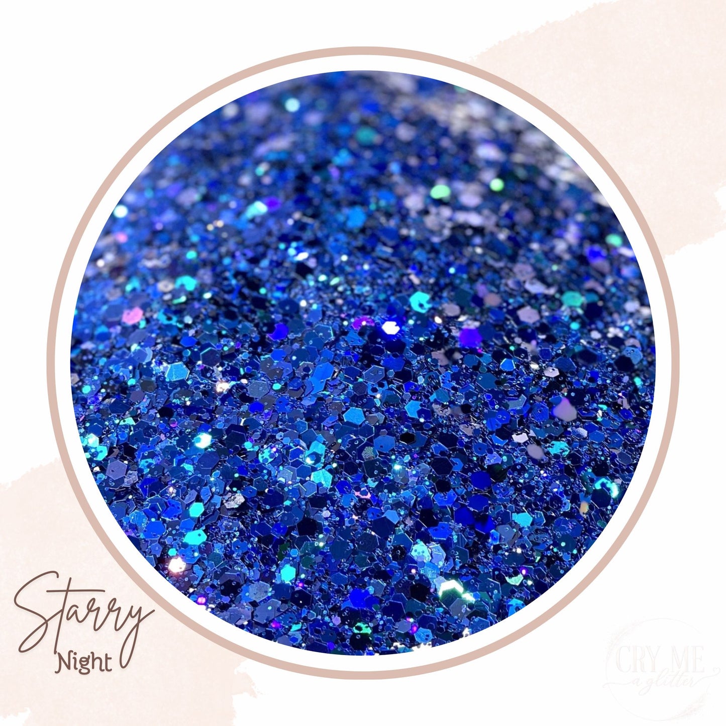 Starry Night | Mixed Chunky Holographic Glitter - 1 lb
