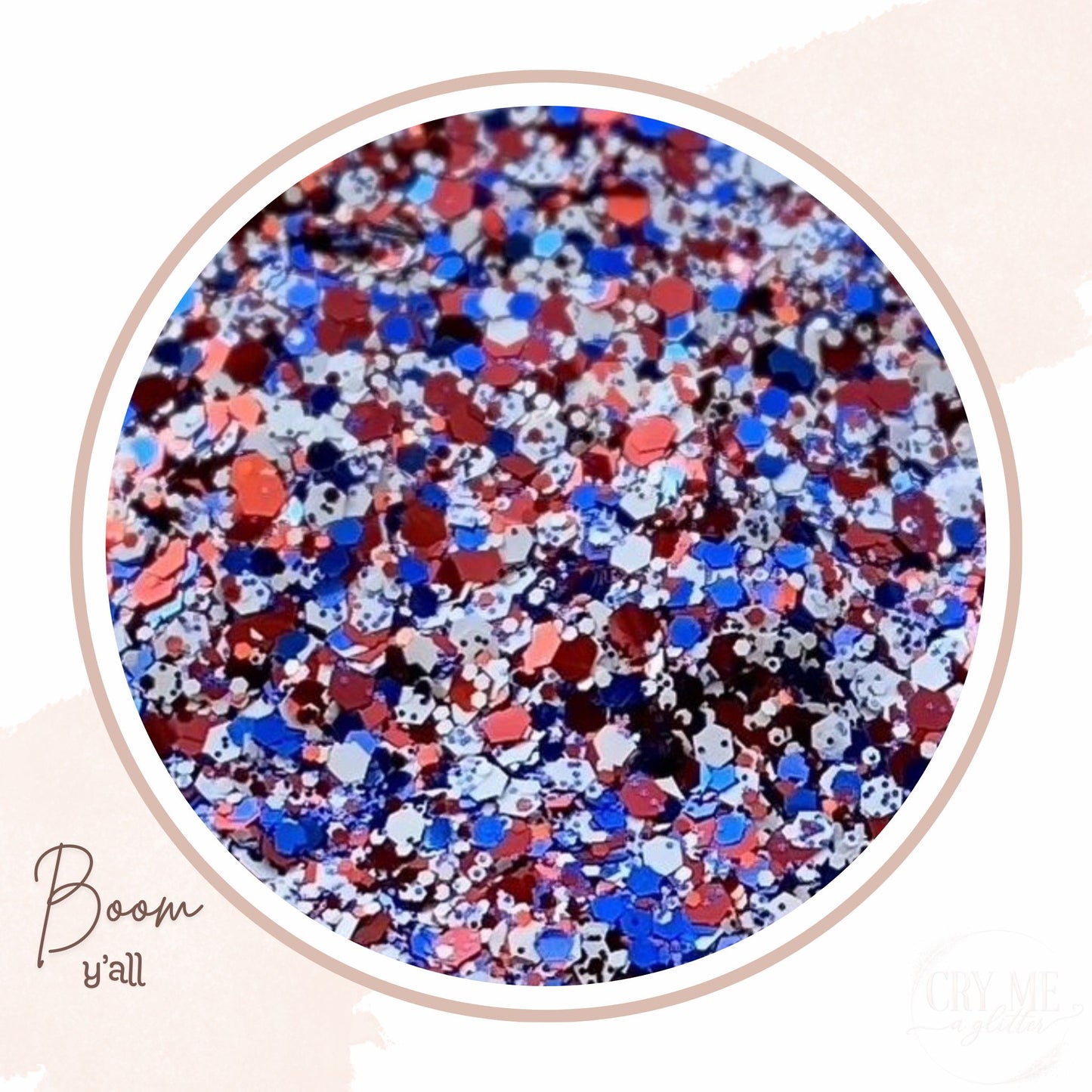 Boom Y'all | Mixed Chunky Polyester Glitter - Bulk
