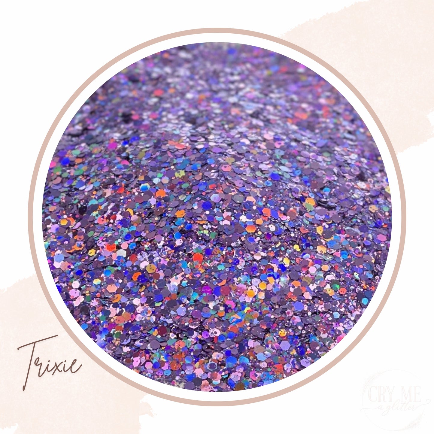 Trixie | Mixed Chunky Premium Holographic Glitter - 1 lb