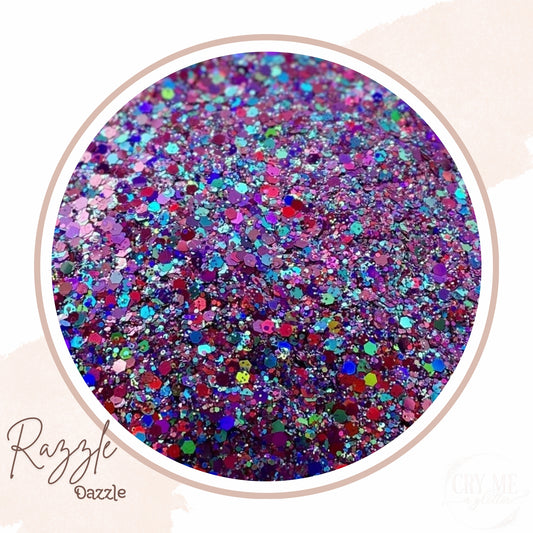 Razzle Dazzle | Mixed Chunky Holographic Premium Glitter - 1 lb
