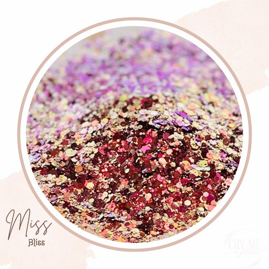 Miss Bliss | Mixed Chunky Color Shifting Glitter - 1 lb