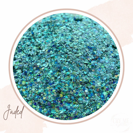 Jaded - | Mixed Chunky Holographic Glitter - 1 lb