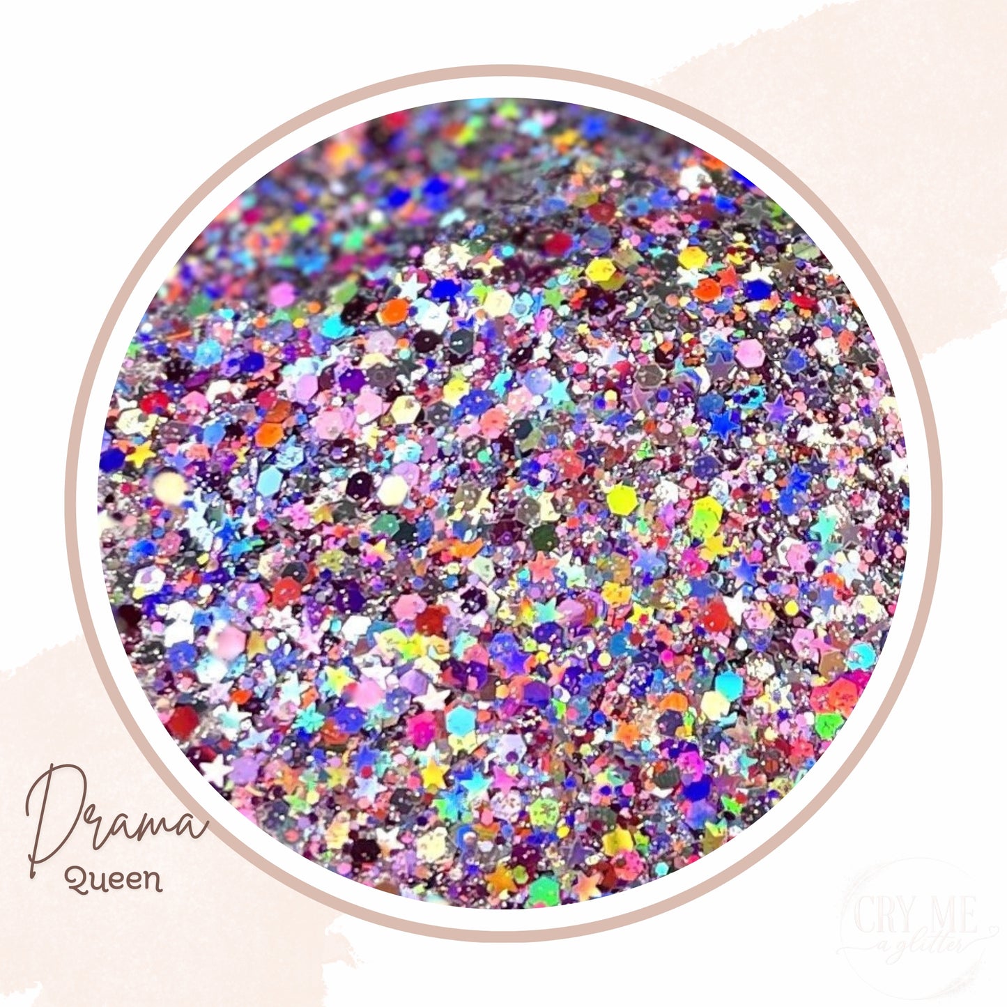 Drama Queen | Mixed Chunky Premium Holographic Glitter - 1 lb