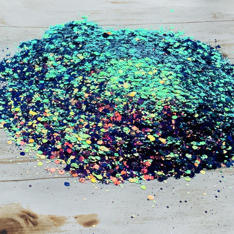 Color ShiftUrsula - Mixed Chunky Color Shifting GlitterCry Me A Glitter