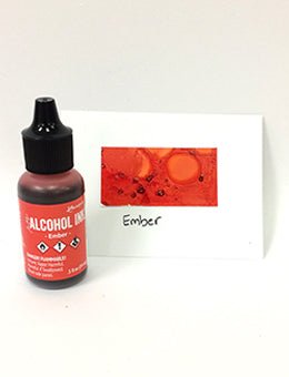 Ember Alcohol InkCry Me A Glitter