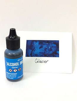 Glacier Alcohol InkCry Me A Glitter