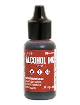 Rust Alcohol InkCry Me A Glitter