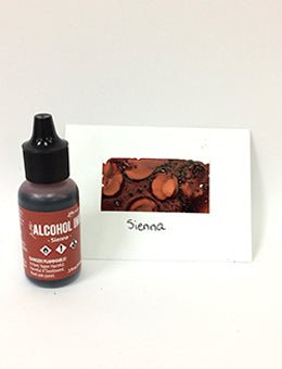 Sienna Alcohol InkCry Me A Glitter